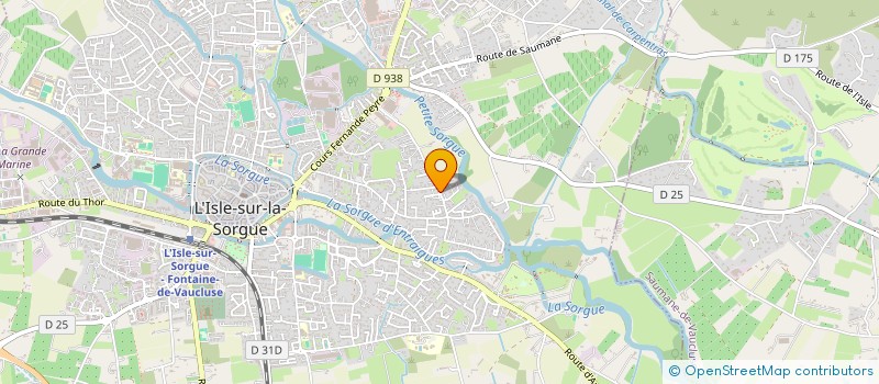 localisation de l'entreprise MADAME LEA SPADONI à L'ISLE-SUR-LA-SORGUE