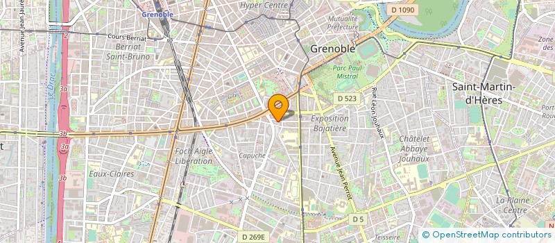 localisation de l'entreprise MADAME LEA SUDRON à GRENOBLE