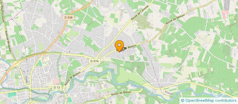 localisation de l'entreprise MADAME LEA TAHON à CARPENTRAS