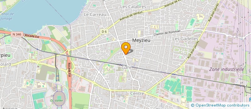 localisation de l'entreprise MADAME LEA TANZILLI  MEYZIEU