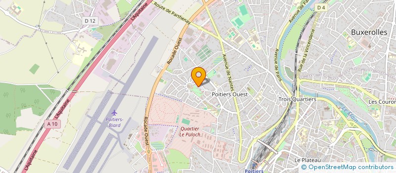 localisation de l'entreprise MADAME LEA TARDIT  POITIERS