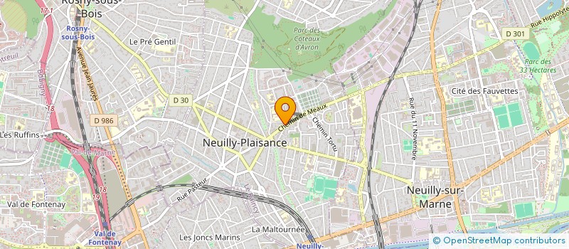 localisation de l'entreprise MADAME LEA TAVARES à NEUILLY-PLAISANCE