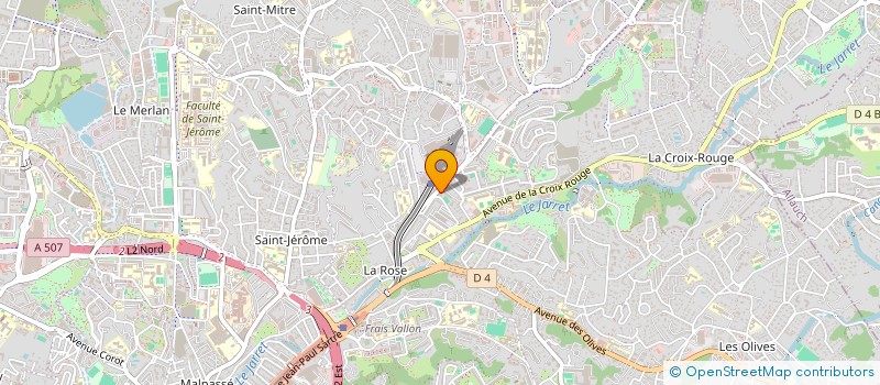 localisation de l'entreprise MADAME LEA TELLOUK à MARSEILLE
