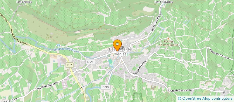 localisation de l'entreprise MADAME LEA TEYSSIER  BEAUMES-DE-VENISE