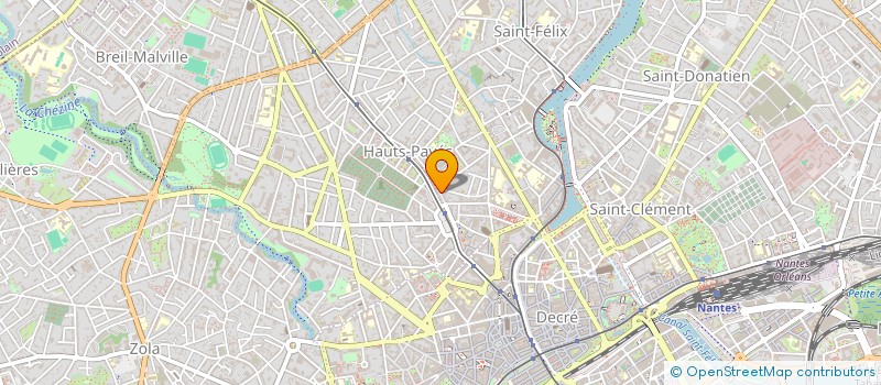 localisation de l'entreprise MADAME LEA THEBAULT à NANTES