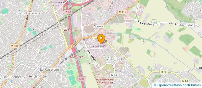 localisation de l'entreprise MADAME LEA THIBAULT  BALMA