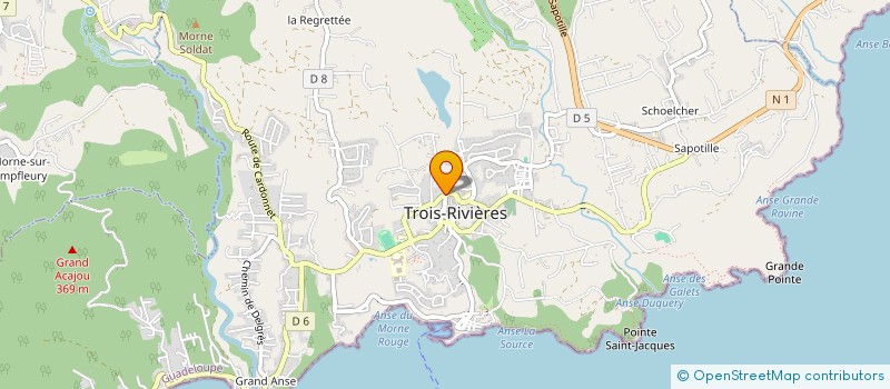 localisation de l'entreprise MADAME LEA THOMAS à TROIS-RIVIERES