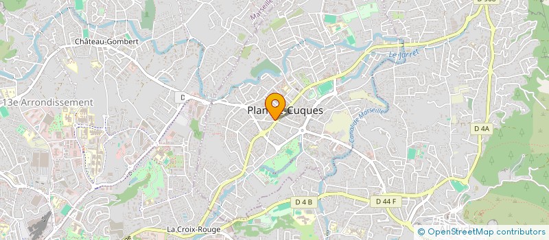 localisation de l'entreprise MADAME LEA THUILLIER  MARSEILLE