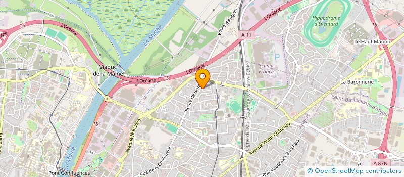 localisation de l'entreprise MADAME LEA TILLI DEGL INNOCENTI à ANGERS