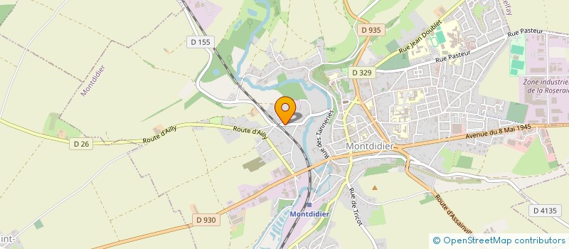 localisation de l'entreprise MADAME LEA TISSERANT  BACOUEL