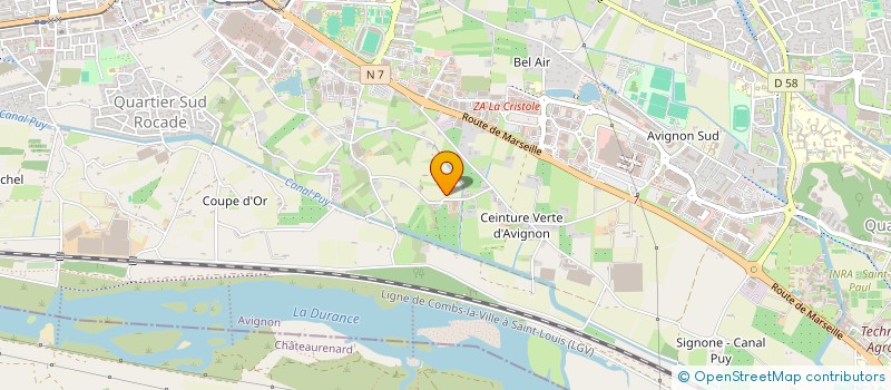 localisation de l'entreprise MADAME LEA TORMO  AVIGNON