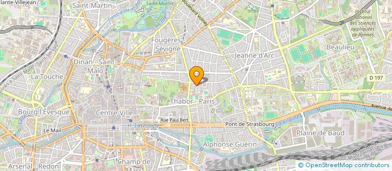 localisation de l'entreprise MADAME LEA TOUCHET  RENNES