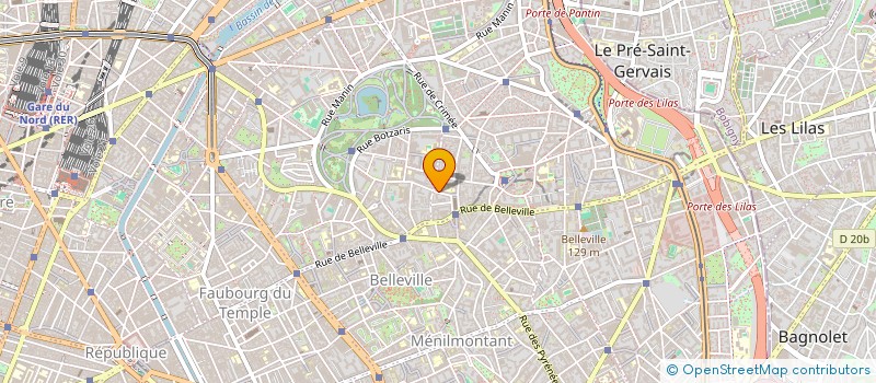 localisation de l'entreprise MADAME LEA TOURBIER  PARIS