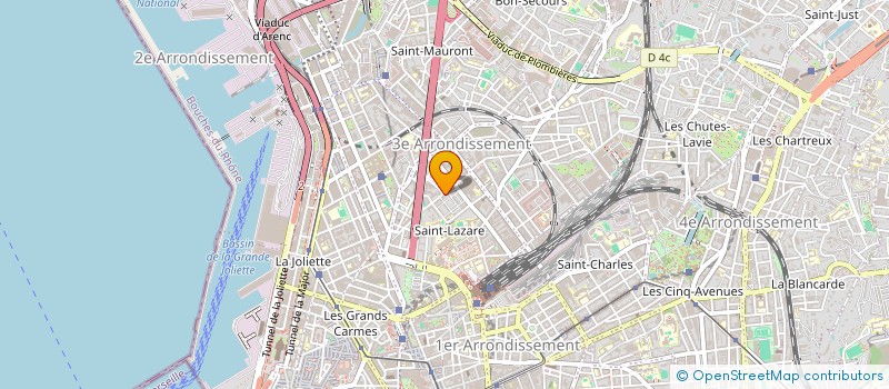 localisation de l'entreprise MADAME LEA TRUCHI  MARSEILLE