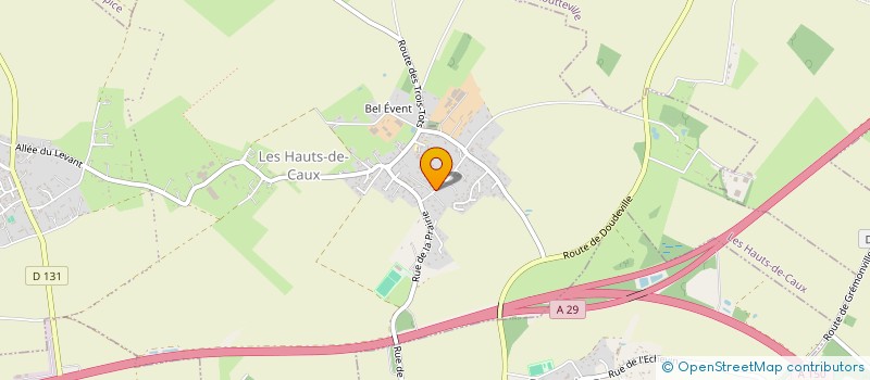 localisation de l'entreprise MADAME LEA TURMEL  LES HAUTS-DE-CAUX