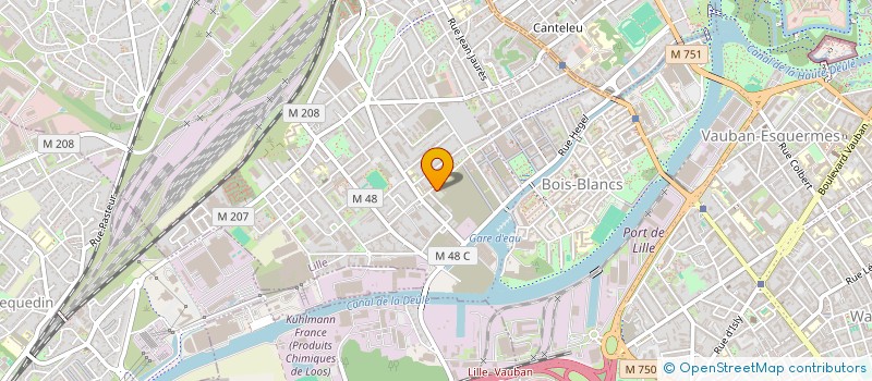 localisation de l'entreprise MADAME LEA URBAN à LILLE