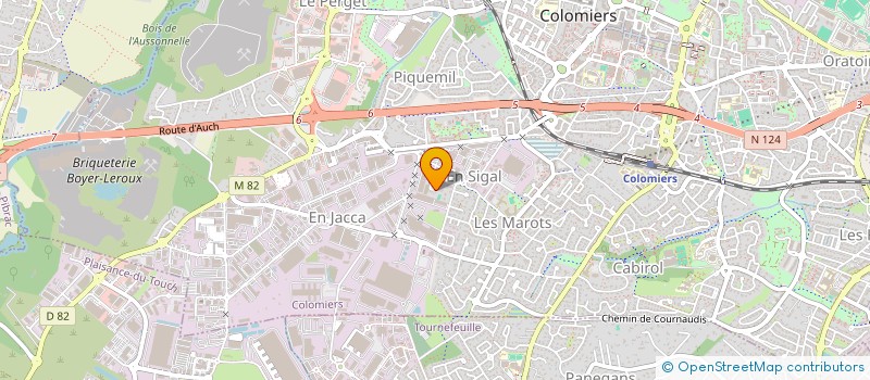 localisation de l'entreprise MADAME LEA USSIA à COLOMIERS