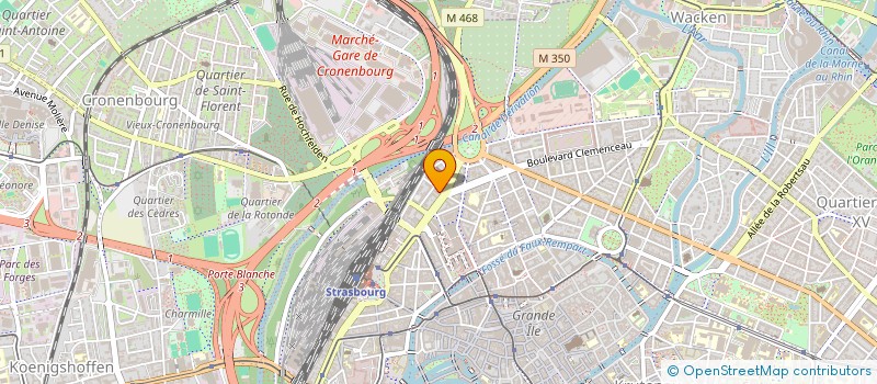 localisation de l'entreprise MADAME LEA VAKSMAN SZPECKTOR  STRASBOURG