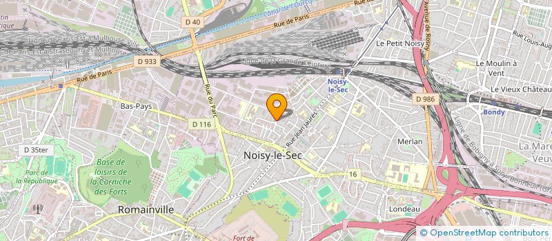 localisation de l'entreprise MADAME LEA VALERIUS à NOISY-LE-SEC