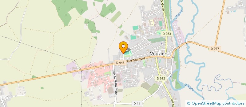 localisation de l'entreprise MADAME LEA VALET à VOUZIERS