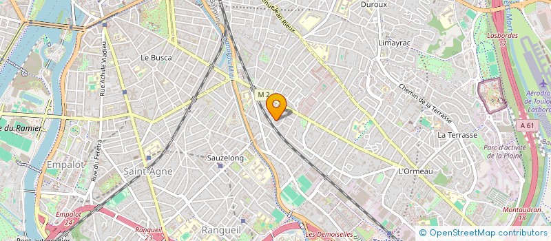 localisation de l'entreprise MADAME LEA VALLEJO  TOULOUSE