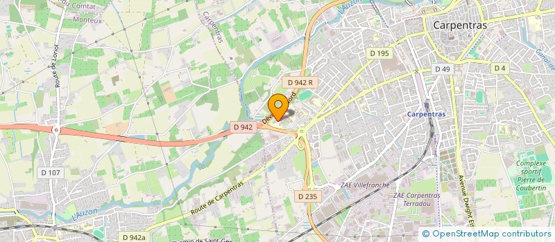 localisation de l'entreprise MADAME LEA VARNET à CARPENTRAS