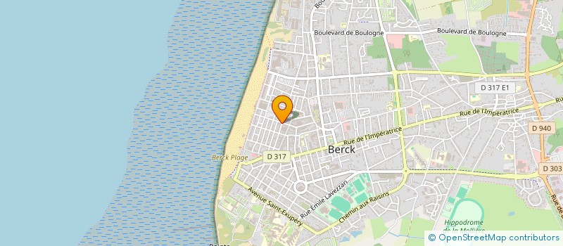 localisation de l'entreprise MADAME LEA VASSEUR  BERCK