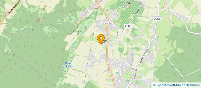 localisation de l'entreprise MADAME LEA VERNAY  LOISIN