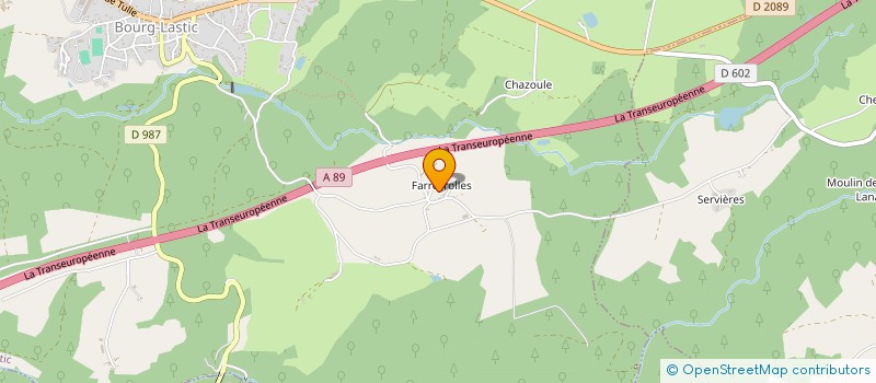 localisation de l'entreprise MADAME LEA VERQUERE  BOURG-LASTIC