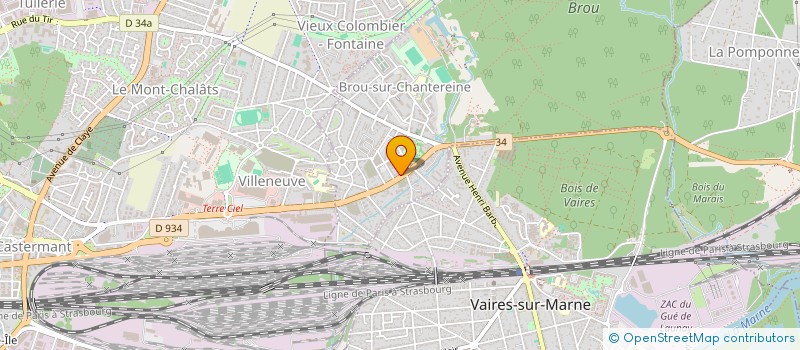localisation de l'entreprise MADAME LEA VESSERON-BERTHEAU à BROU-SUR-CHANTEREINE