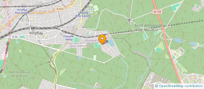 localisation de l'entreprise MADAME LEA VESSOT à VELIZY-VILLACOUBLAY