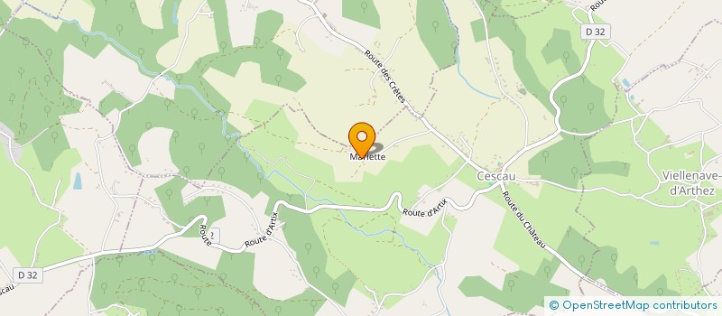 localisation de l'entreprise MADAME LEA VICENTE  CESCAU