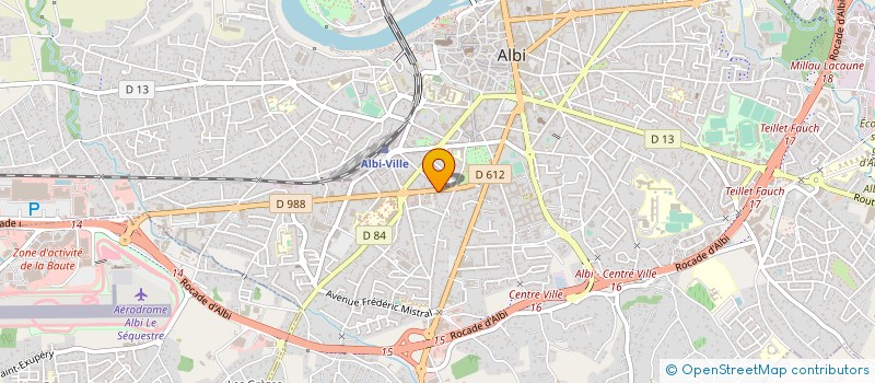 localisation de l'entreprise MADAME LEA VICTORIN à ALBI