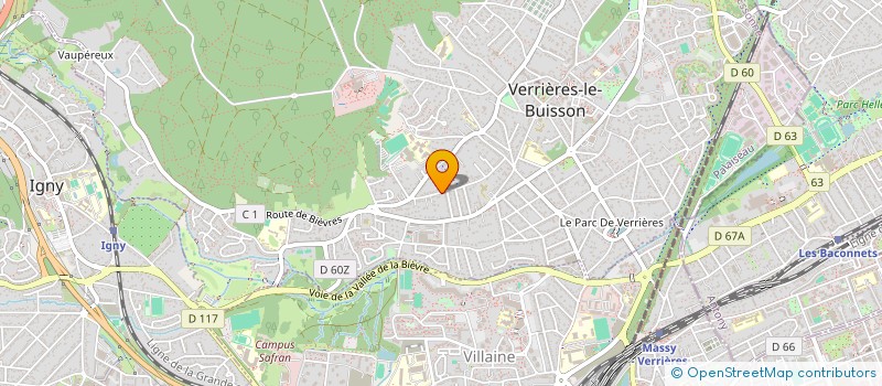 localisation de l'entreprise MADAME LEA VIDEAU à VERRIERES-LE-BUISSON