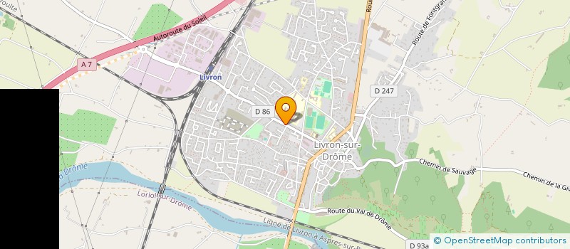 localisation de l'entreprise MADAME LEA VIDEAU  LIVRON-SUR-DROME