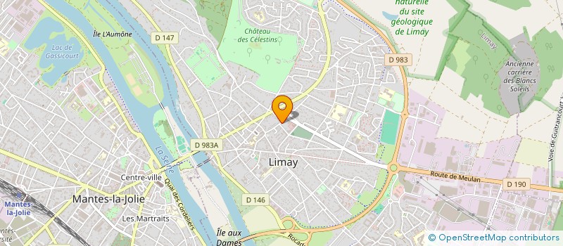 localisation de l'entreprise MADAME LEA VILAIN  LIMAY