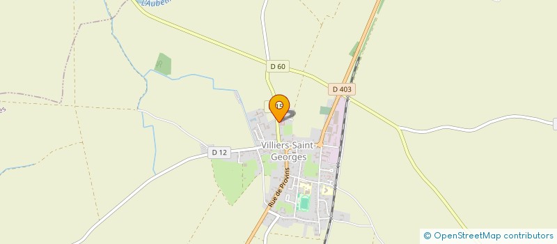 localisation de l'entreprise MADAME LEA VILLENEUVE  VILLIERS-SAINT-GEORGES