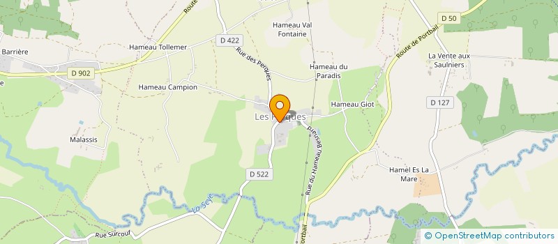 localisation de l'entreprise MADAME LEA VOGT  BRICQUEBEC-EN-COTENTIN