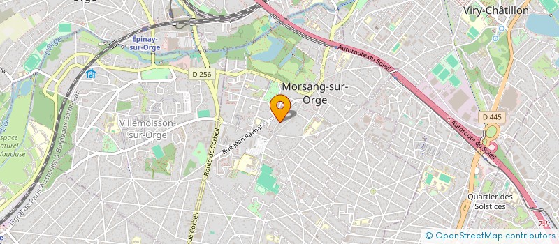 localisation de l'entreprise MADAME LEA VUCEKOVIC  MORSANG-SUR-ORGE