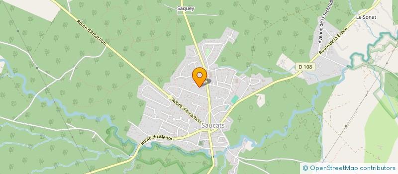 localisation de l'entreprise MADAME LEA WATRIGANT  SAUCATS