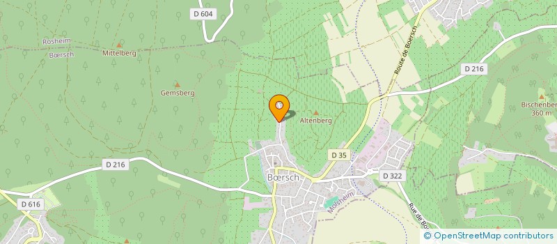 localisation de l'entreprise MADAME LEA WEBER  BRSCH