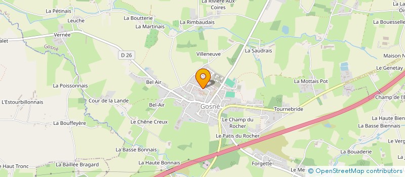 localisation de l'entreprise MADAME LEA WIECHERT  GOSNE