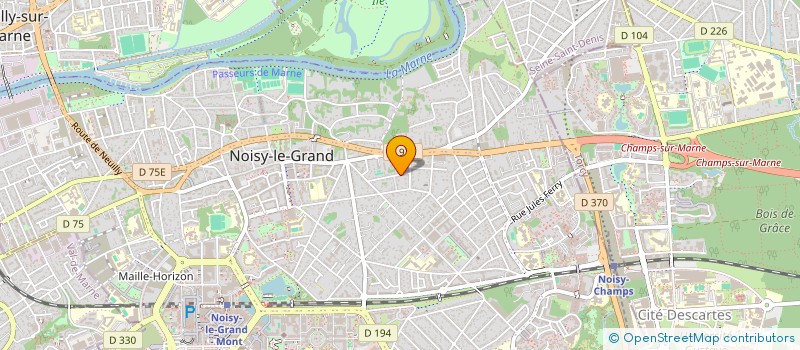 localisation de l'entreprise MADAME LEA WILLAUME à NOISY-LE-GRAND