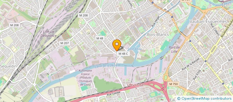 localisation de l'entreprise MADAME LEA WLODARCZYK  LILLE