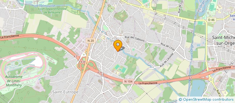 localisation de l'entreprise MADAME LEA YAMIN  LINAS