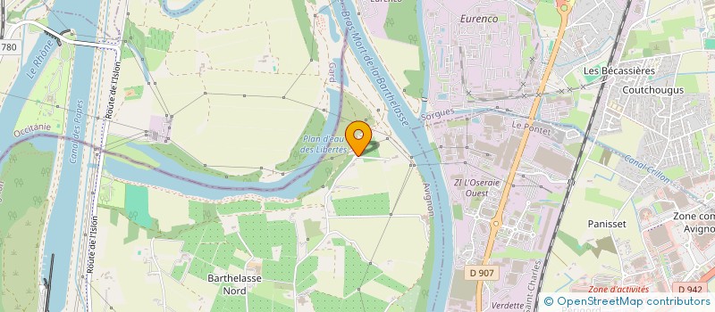 localisation de l'entreprise MADAME LEA YETTA ANNICK FLINT  AVIGNON