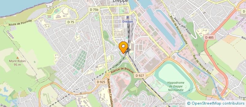 localisation de l'entreprise MADAME LEA ZANNIS  DIEPPE