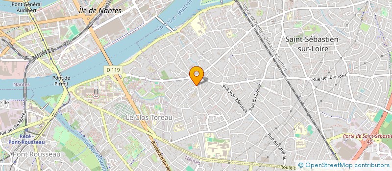 localisation de l'entreprise MADAME LEA ZARLENGA  SAINT-SEBASTIEN-SUR-LOIRE