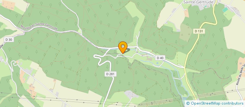 localisation de l'entreprise MADAME LEAH CARTON  MAULEVRIER-SAINTE-GERTRUDE