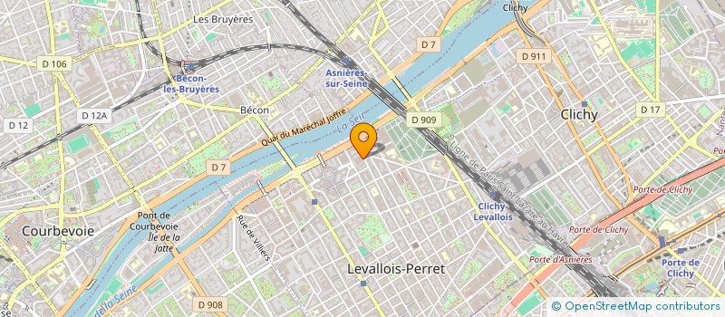 localisation de l'entreprise MADAME LEAH DAVIDOVICI à LEVALLOIS-PERRET
